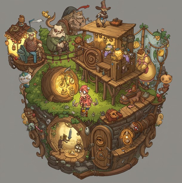 The Cozy Treehouse Village post thumbnail image